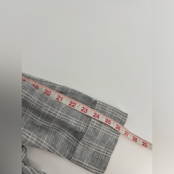 Tommy Bahama Ventana Plaid Linen Button-Up Shirt XXXL Carbon  GREY NWT $128 - Picture 10 of 11
